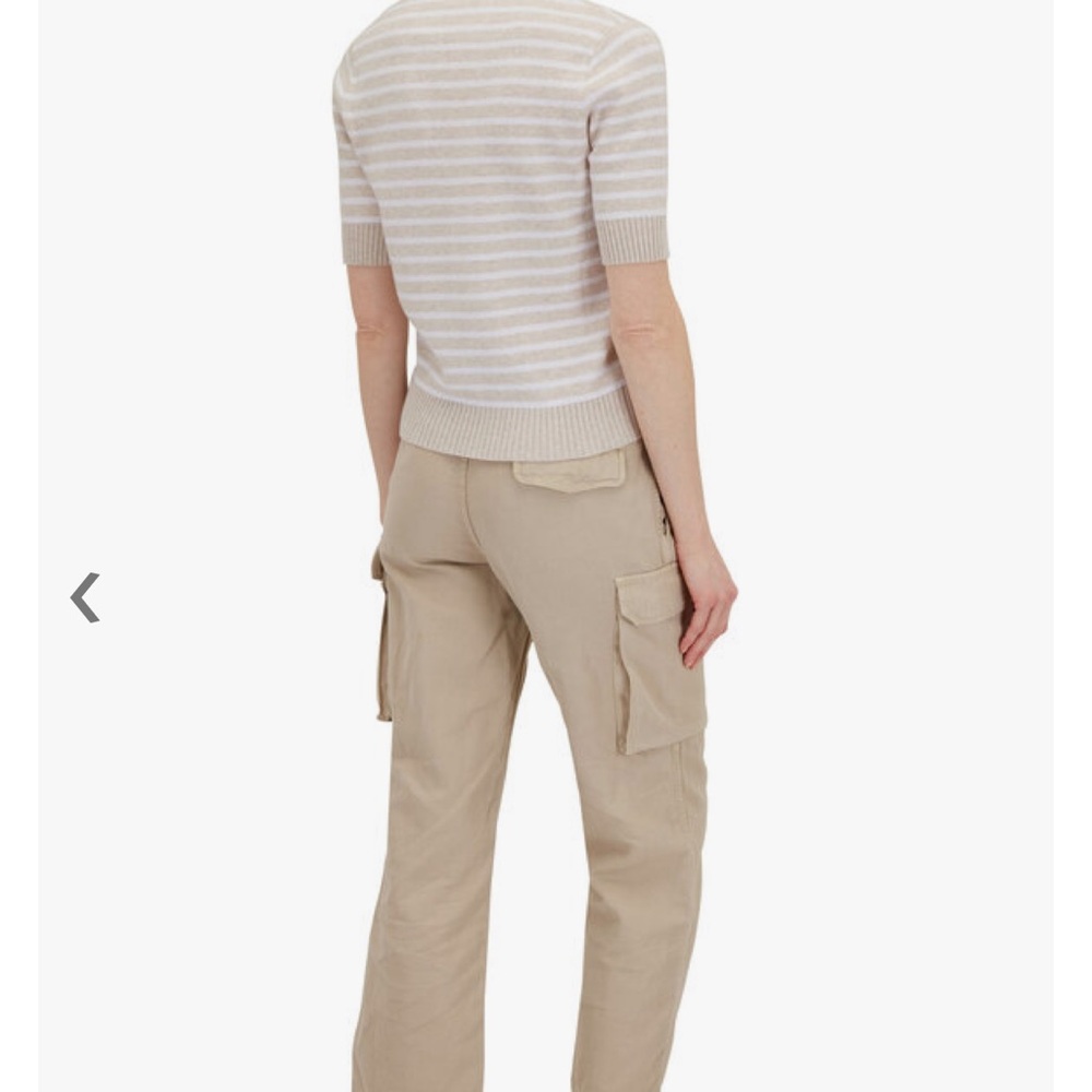 Nili Lotan Yannic Sandstone Cargo Pant - Picture 2 of 8
